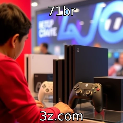 Crescimento das vendas de consoles em mercados emergentes